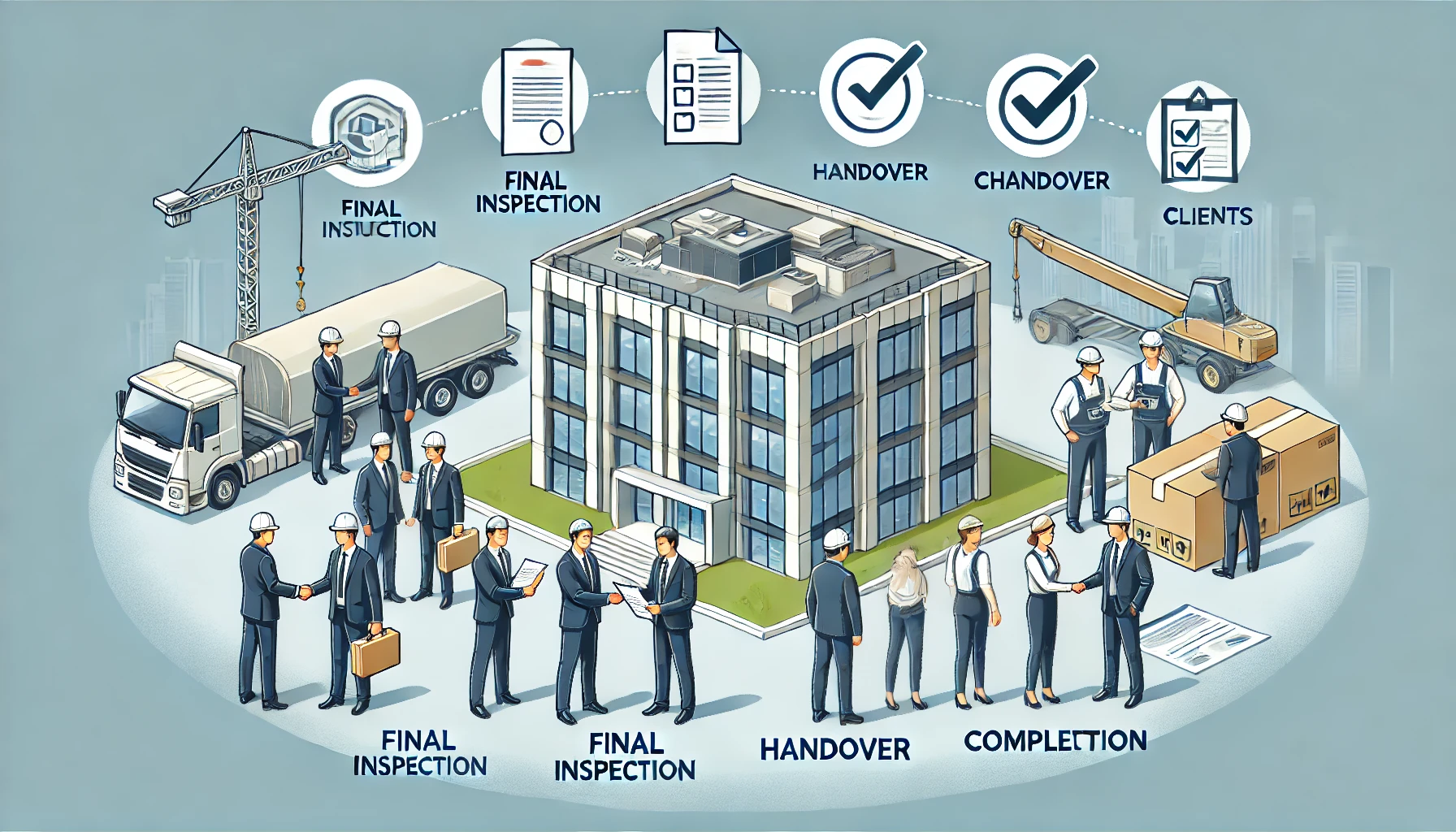 Abnahme, &Uuml;bergabe und Nachverfolgung &ndash; strukturierte &Uuml;bergabe und Restarbeiten