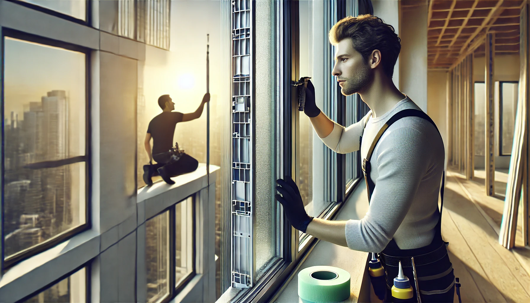 Bauunternehmen Ulcinj: Fenster, T&uuml;ren und Verglasung &ndash; Aufma&szlig;, Einbau, Dichtheit und Funktion