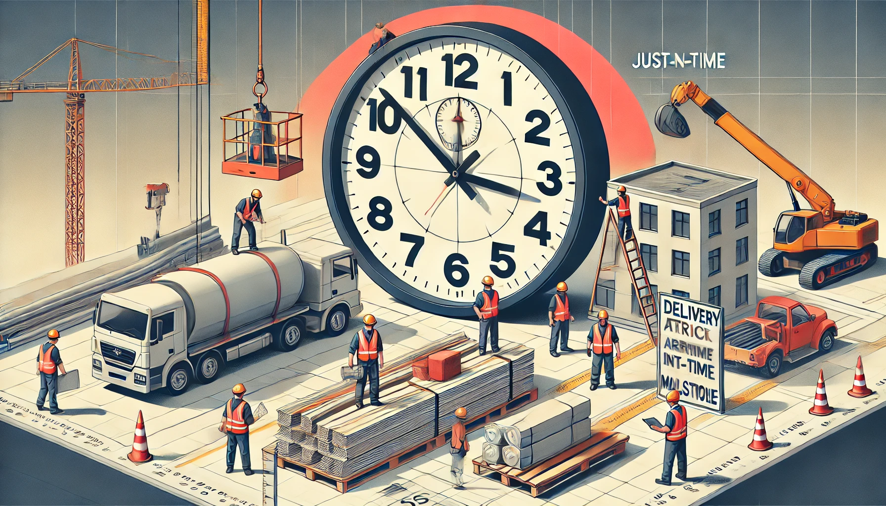 Bauunternehmen Montenegro: P&uuml;nktlichkeit &ndash; Taktung, Logistik, Puffer, aktives Terminmanagement