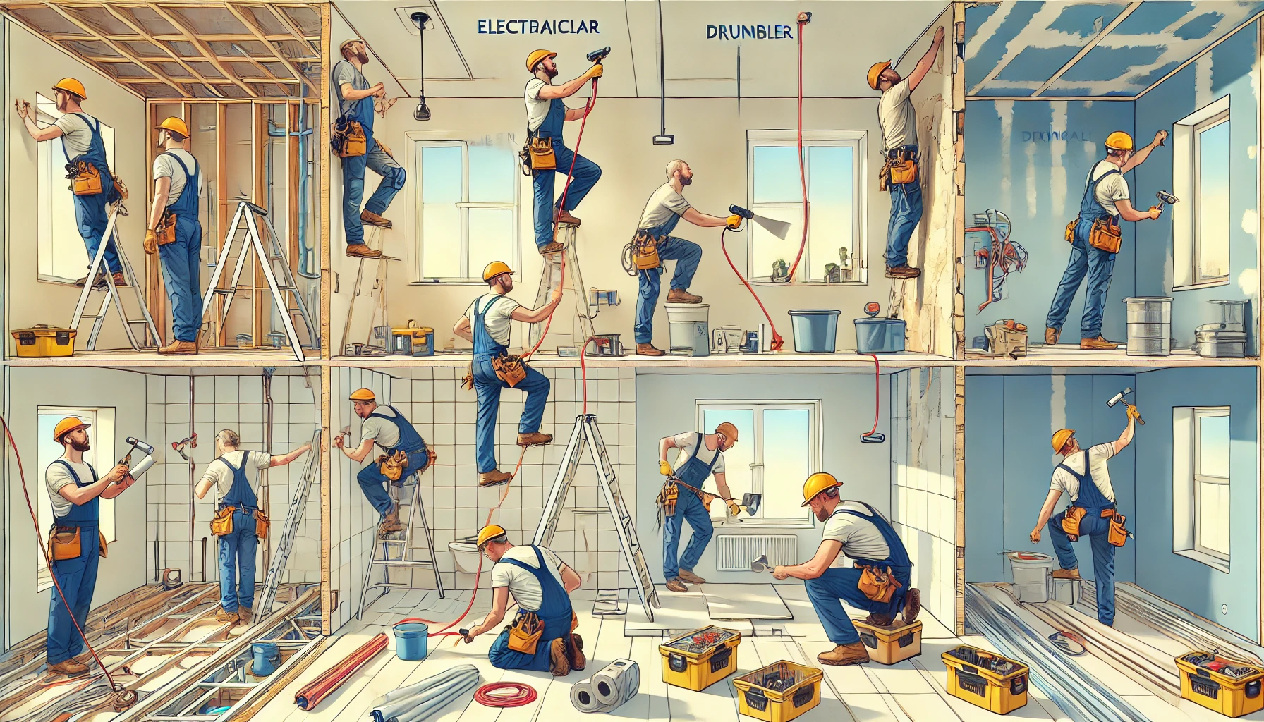 Koordinierte Gewerke in Ulcinj &ndash; abgestimmte Reihenfolge und saubere &Uuml;bergaben zwischen Teams