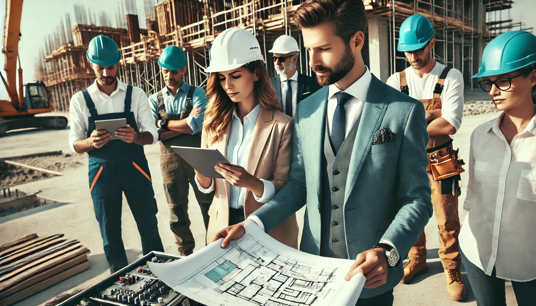 Bauunternehmen Ulcinj: Team &ndash; Koordination, Ausf&uuml;hrung und dokumentierte Abl&auml;ufe