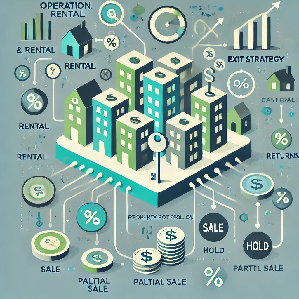 Illustration zu Betrieb, Vermietung und Exit-Strategie f&uuml;r Immobilien &ndash; ekosphere