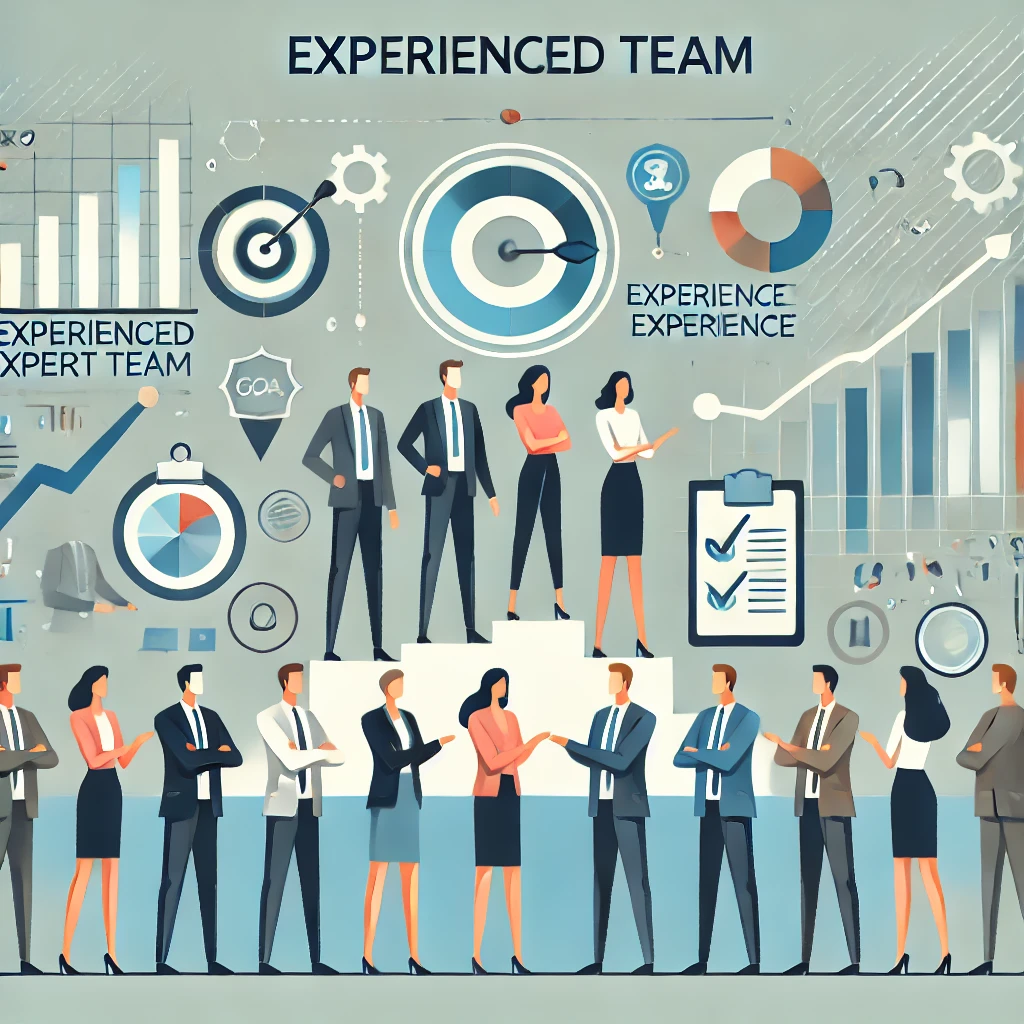 Expertenteam &ndash; Exzellenz durch Erfahrung &ndash; ekosphere Illustration