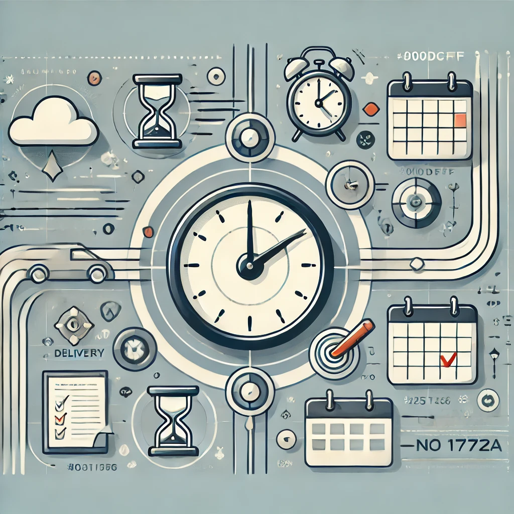 P&uuml;nktlichkeit &ndash; weil Zeit wertvoll ist &ndash; ekosphere Illustration