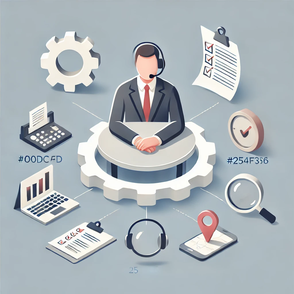 Service und Support &ndash; Betreuung f&uuml;r Ihren Erfolg &ndash; ekosphere Illustration