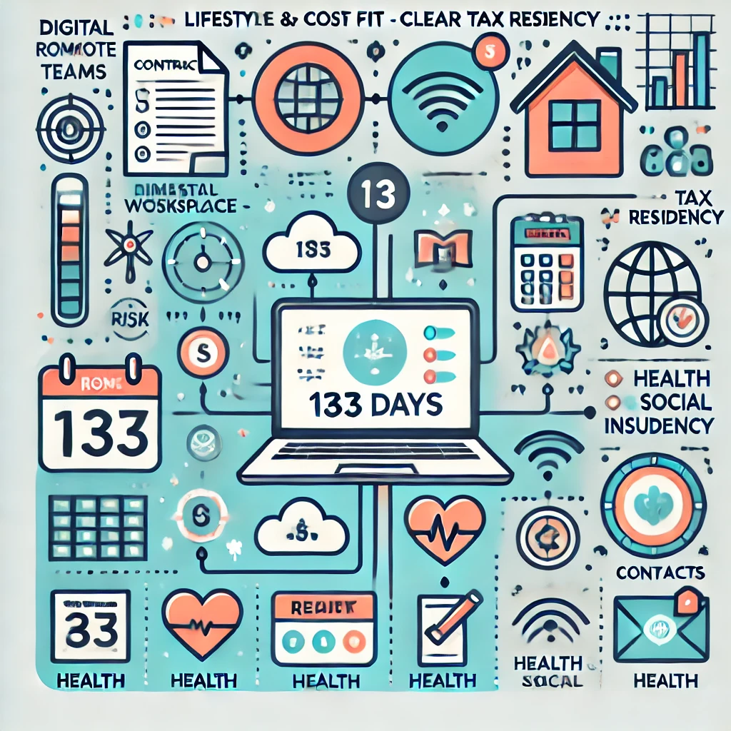 Montenegro f&uuml;r digitale Nomaden und Remote-Teams &ndash; Kosten-Nutzen, Infrastruktur, Steuerlogik