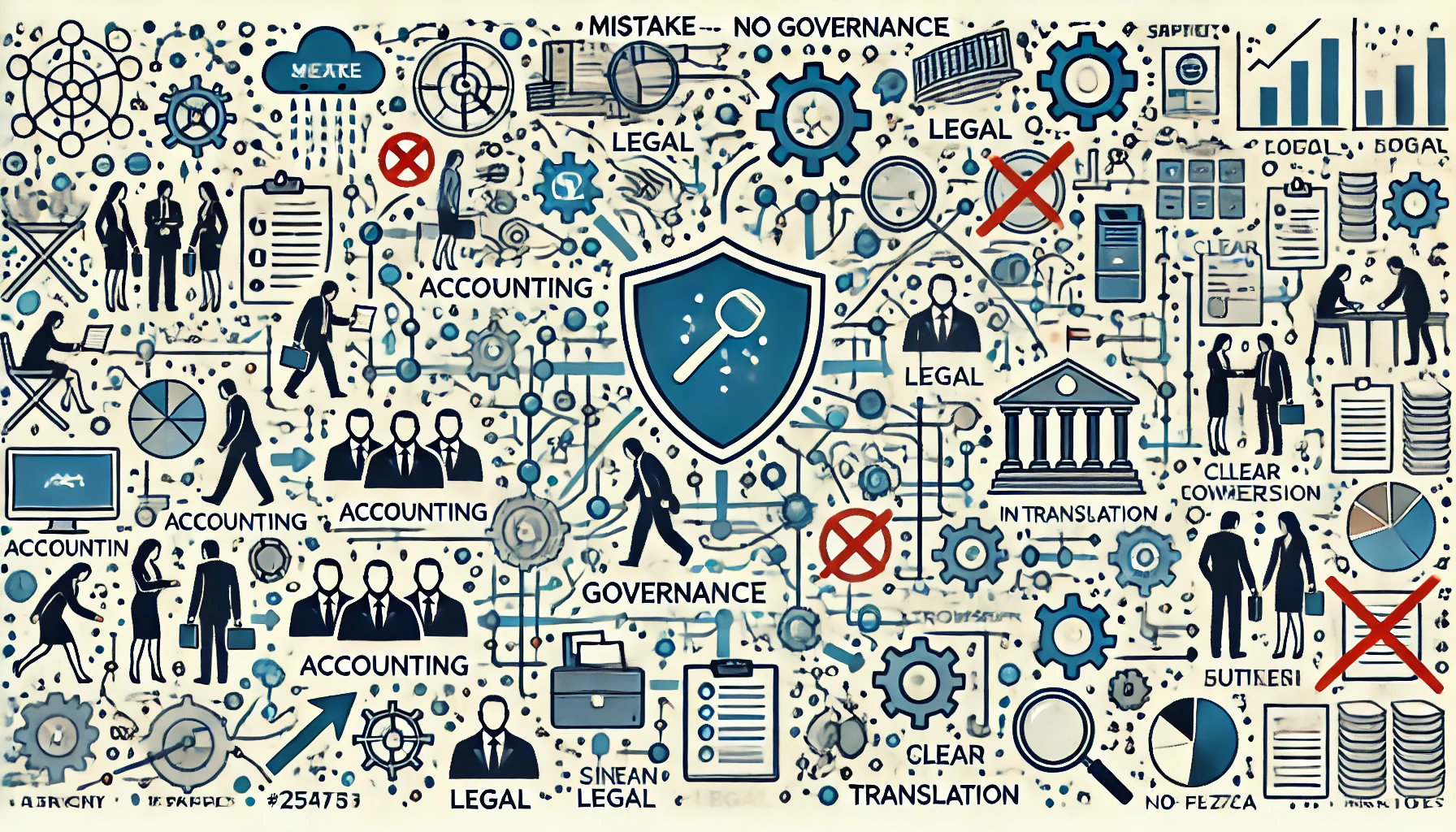 Fehlende Governance und schlechte Schnittstellensteuerung zu Partnern und Beh&ouml;rden