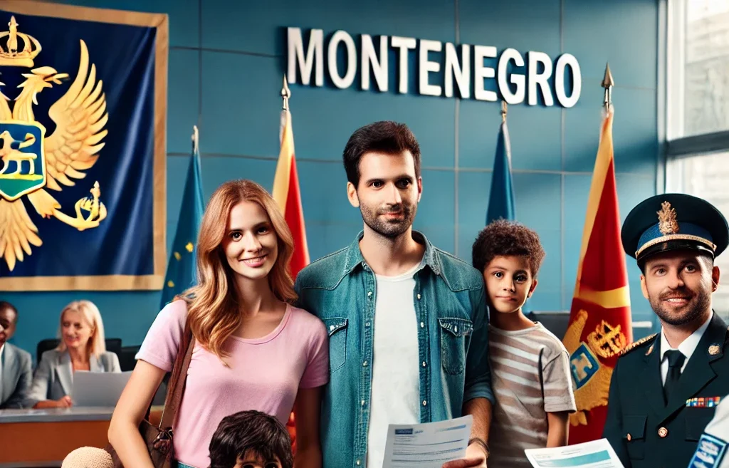 Familiennachzug in Montenegro