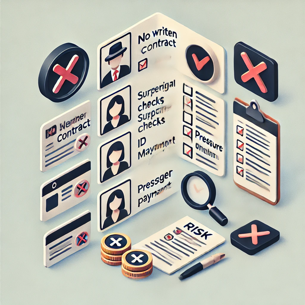 Warnsignale Vermittler &ndash; Hobby-Makler in Montenegro