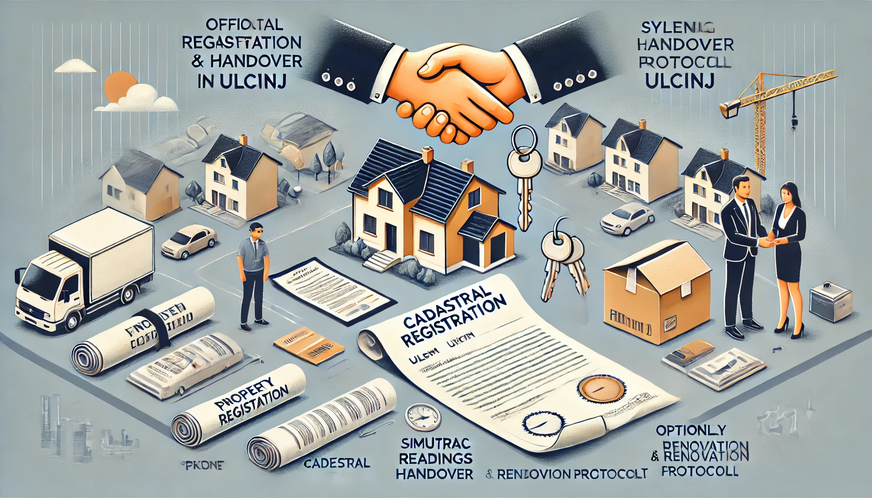 Eintragung &ndash; Eigentumsumschreibung, &Uuml;bergabe und Start der Umsetzung