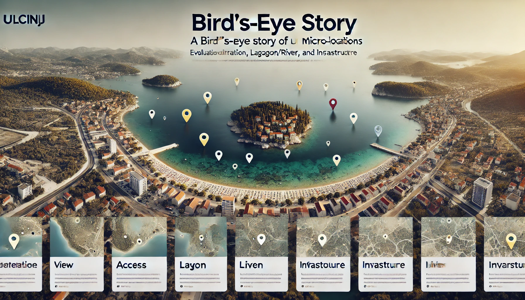 K&uuml;stenvielfalt in Ulcinj &ndash; Strand, Lagune, Flussm&uuml;ndung, Mikro-Lagen