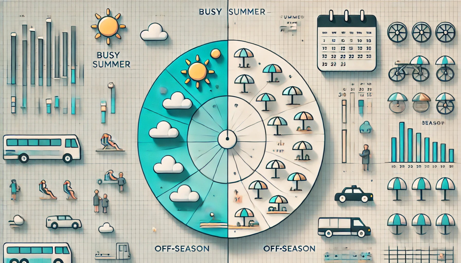 Ulcinj als Reiseziel: Saison &ndash; Sommerhochbetrieb und ruhige Nebensaison