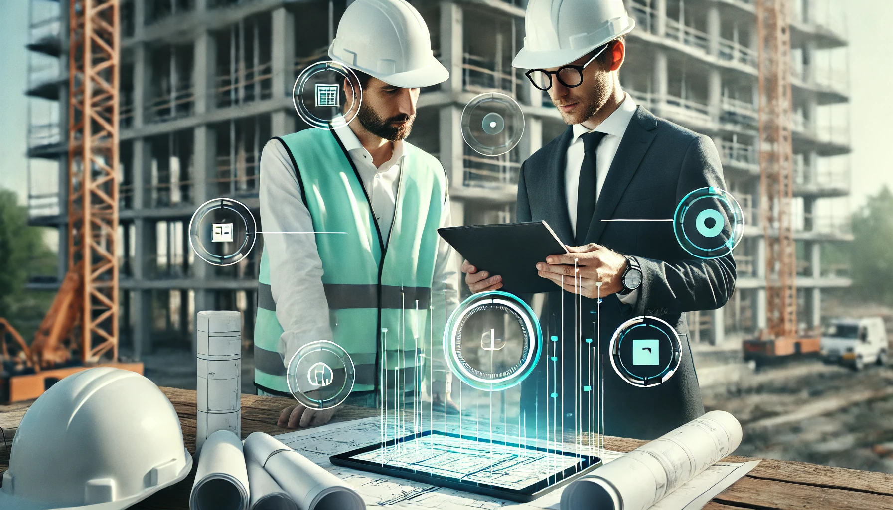 Baubegleitung &ndash; Symbolgrafik