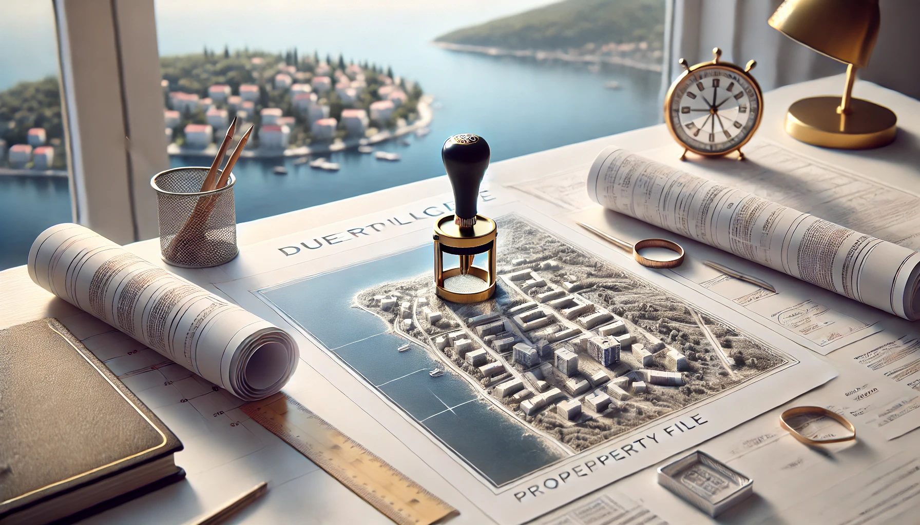 Aufenthaltsroute &uuml;ber Immobilie: Kataster, Wohnobjekt, Eigentum