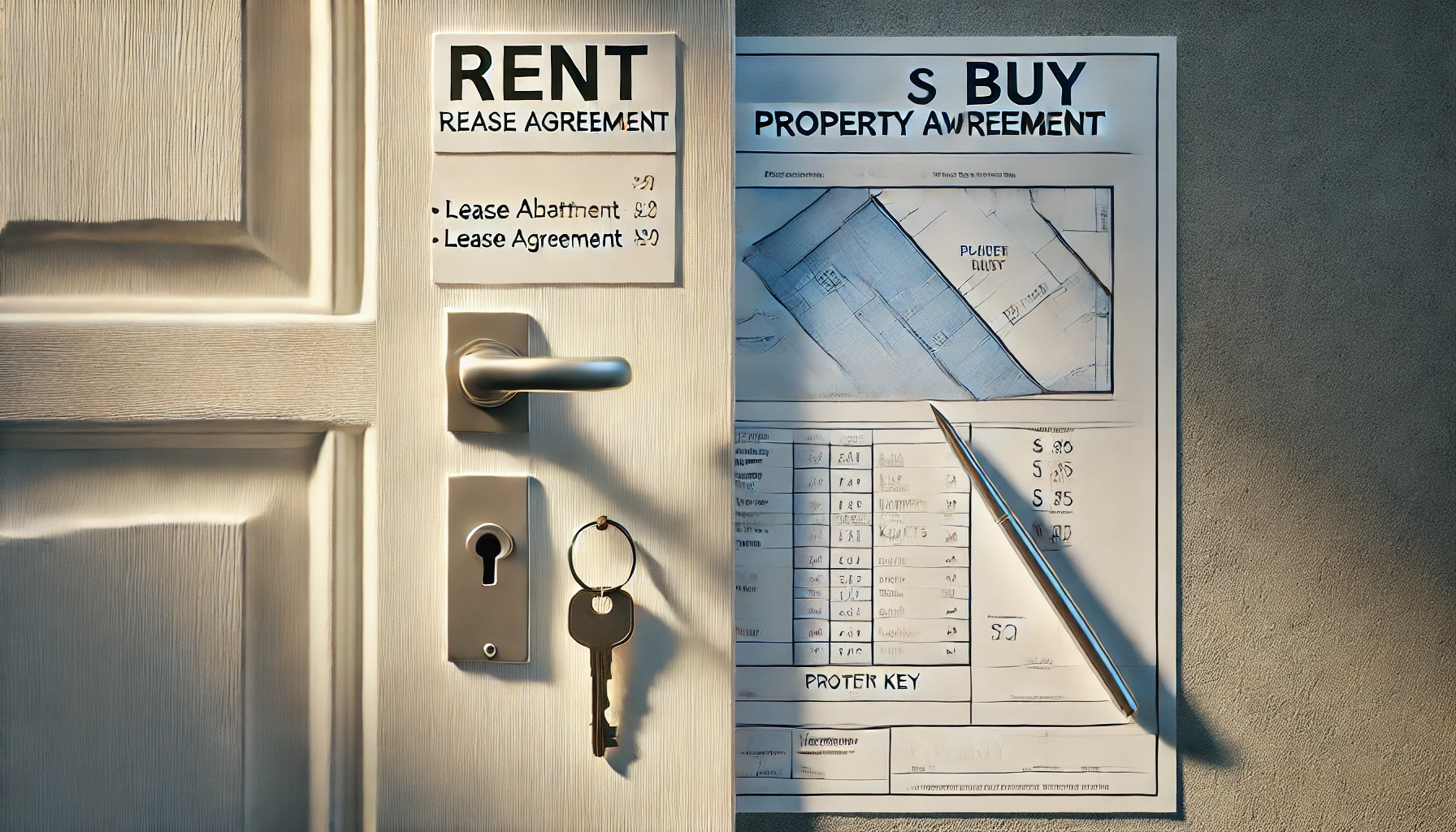 Wohnen: mieten oder kaufen, Kataster- und Kostenlogik