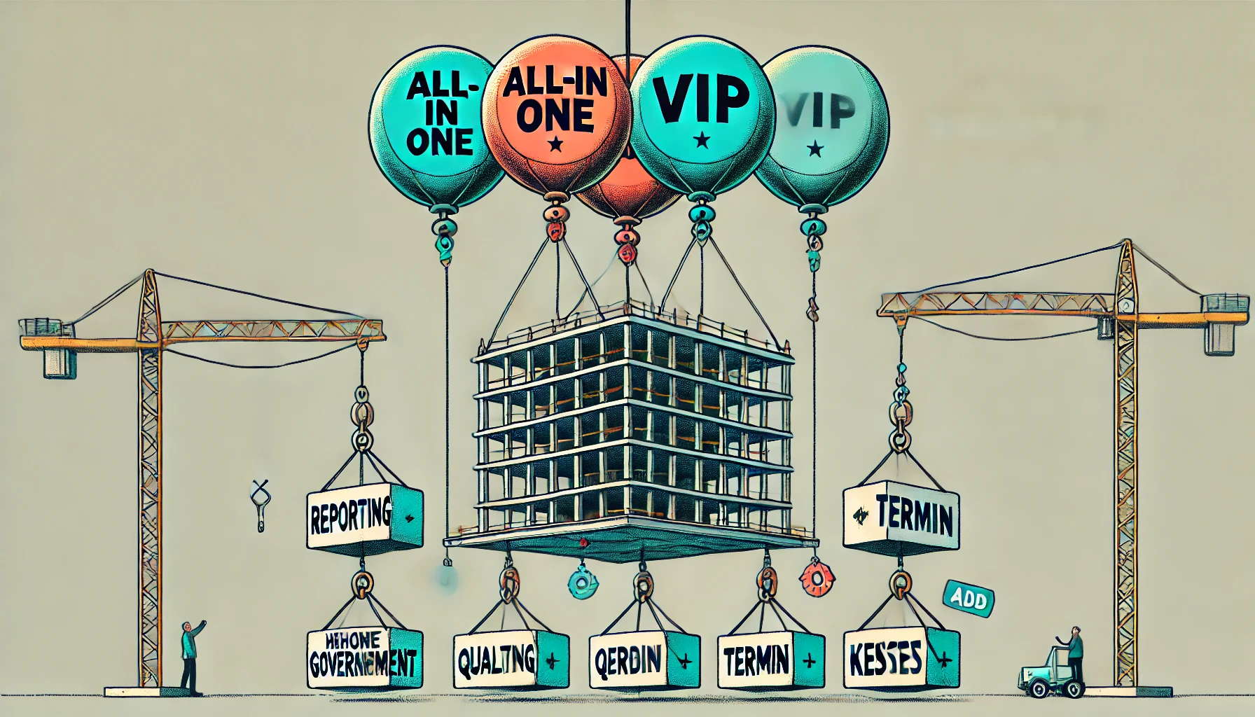 Illustration: Billigversprechen statt Governance