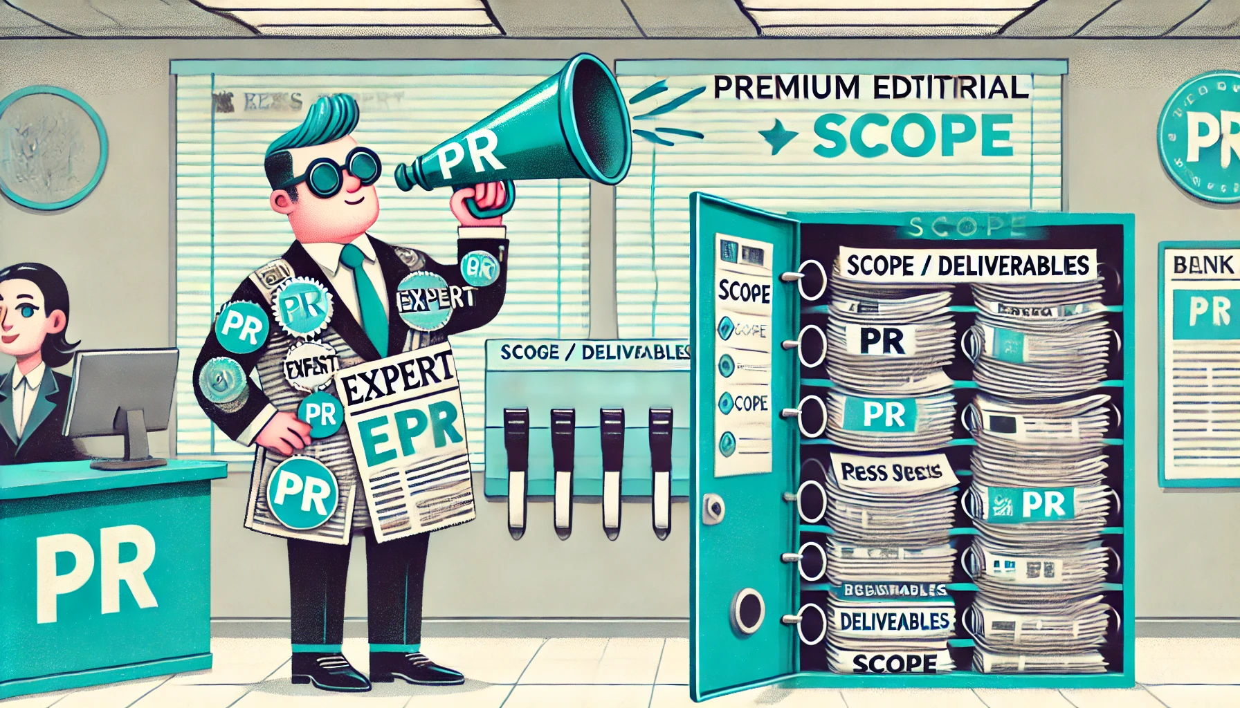 Experten Illustration: PR-Label statt Scope