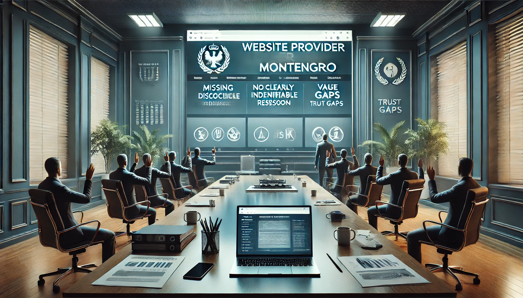 Illustration zu Webseiten ohne klare Anbieterkennzeichnung, Verantwortlichkeit und belastbare Legitimation