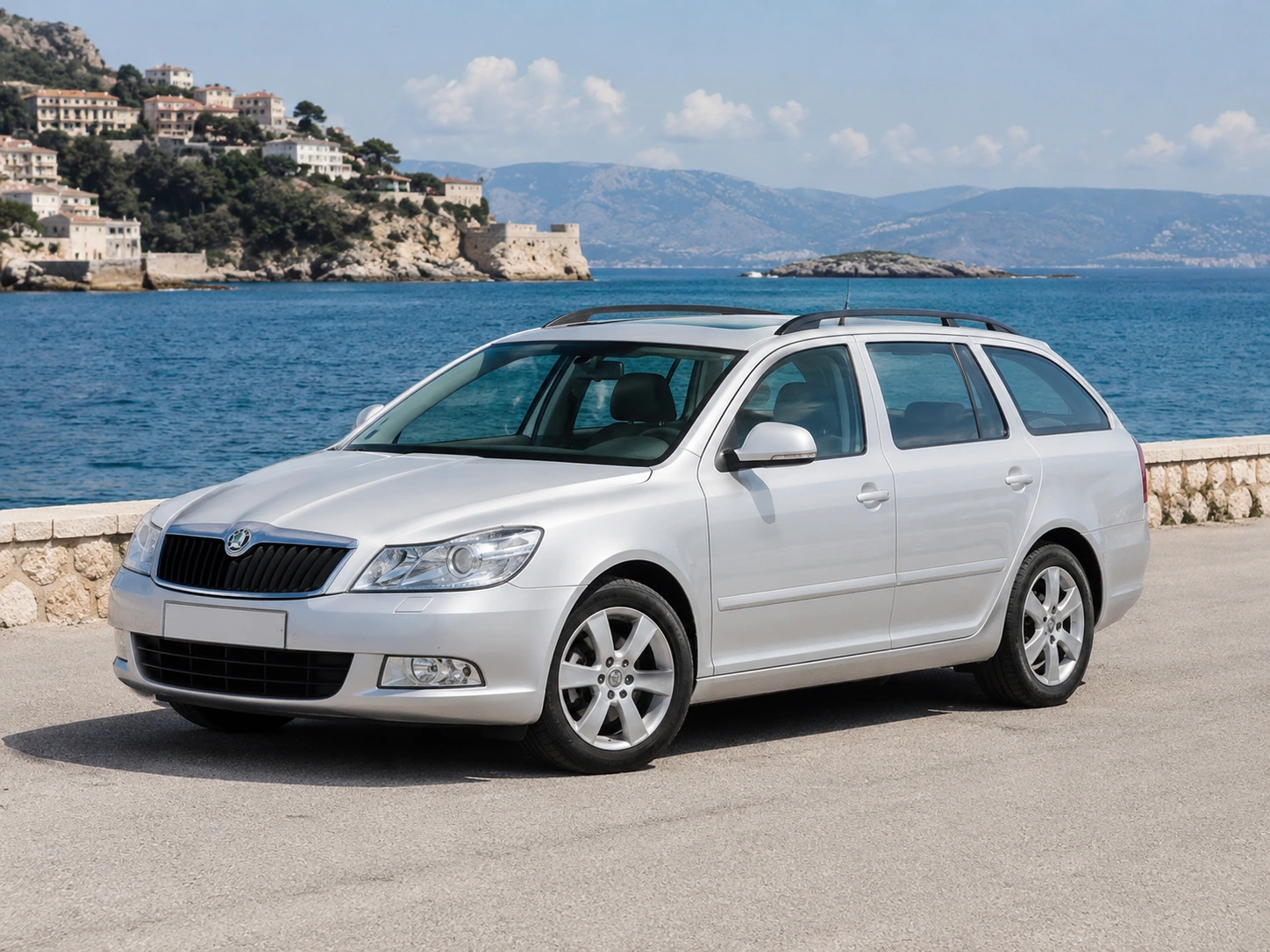 &Scaron;koda Octavia Automatik Mietwagen in Ulcinj &uuml;ber ekosphere Rent-A-Car anfragen