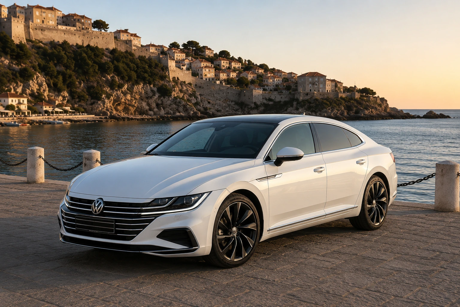 VW Arteon Automatik Mietwagen in Ulcinj &uuml;ber ekosphere Rent-A-Car anfragen